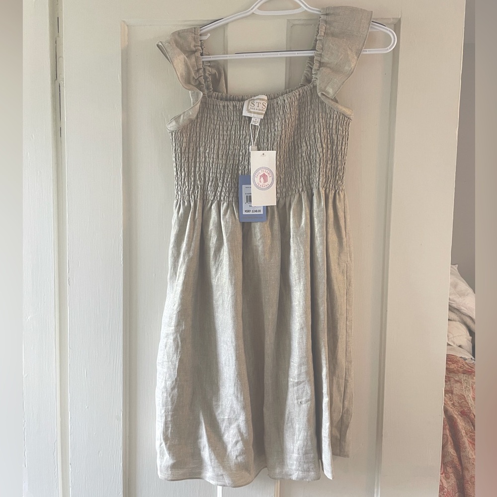 Sail to Sable Gold Dress